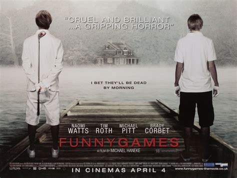 Funny Games Original 2007 British Quad Movie Poster - Posteritati Movie ...