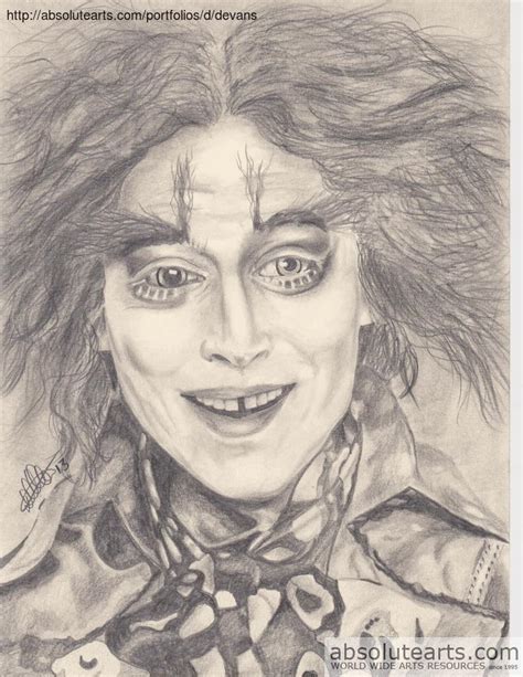 Johnny Depp Mad Hatter Drawing at PaintingValley.com | Explore ...