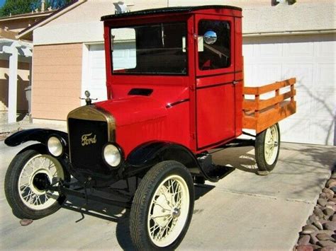 1925 Ford Model T Pickup Truck, Red for sale: photos, technical ...