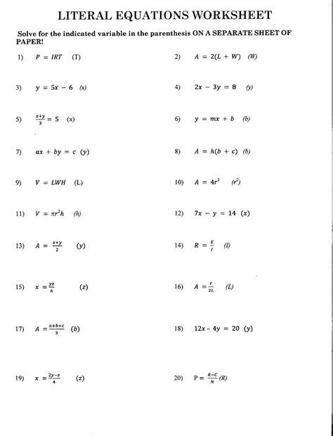 Printable College Math Worksheets - Printable Worksheets