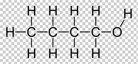 1-Propanol Structural Formula Lewis Structure Chemical Formula Hydroxy ...