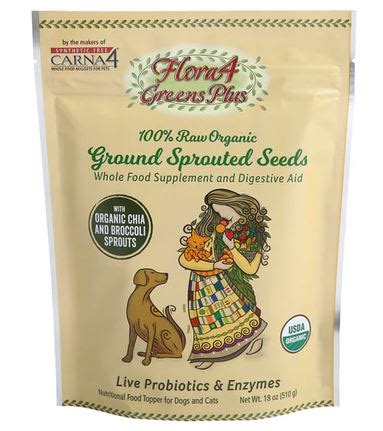 Carna4 Flora4 GREENS PLUS Ground Sprouted Seeds Food Topper – Dr. Judy ...