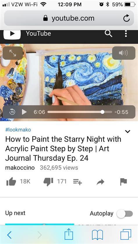 Starry night tutorial | Step by step painting, Starry night, Starry