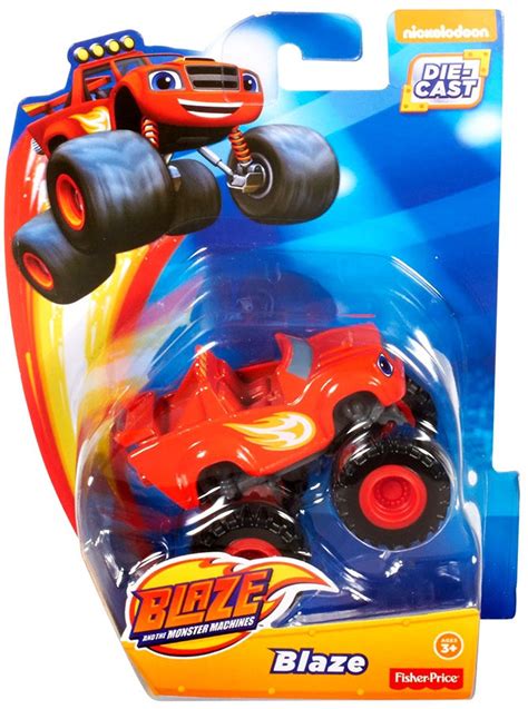 Fisher Price Blaze the Monster Machines Blaze Diecast Car Loose - ToyWiz