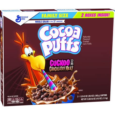 (2 Pack) Cocoa Puffs Chocolate Cereal, 41.8 Oz – Walmart Inventory ...