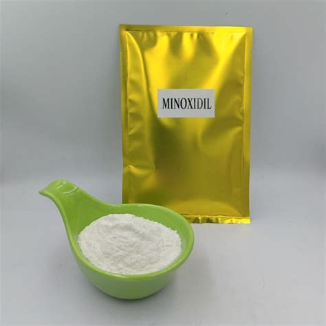 Wholesale Price Pharmaceutical Grade Minoxidil Powder Raw Material Hair Regrowth Treatment Anti ...