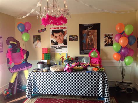 80s party 1980s Party Decorations, 90s Party Ideas, 90s Theme Party, 80s Theme, Mom Party, Party ...