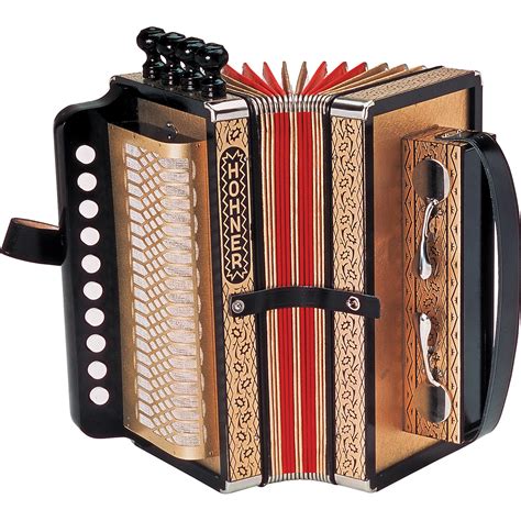 Hohner One Row Cajun Accordion - Woodwind & Brasswind