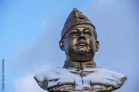 Netaji subhash Chandra Bose statue Stock Photo | Adobe Stock