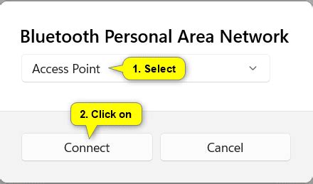 Connect to Bluetooth Personal Area Network (BTPAN) in Windows 11 ...