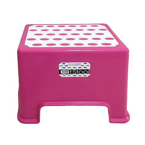 Elianware Heavy Duty Plastic Stool PINK E-800