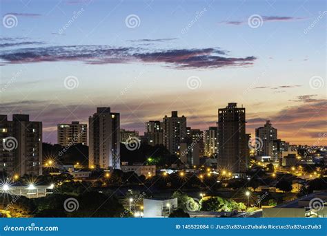 Panoramic View of the City of Bauru. Interior of the State of SÃ£o Paulo Stock Photo - Image of ...