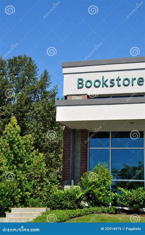 University Campus Bookstore Stock Image - Image of nature, structure ...