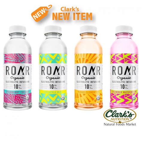 Clarks Nutrition and Natural Foods Markets :: ROAR Organic Electrolyte Drinks