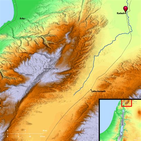 Bible Map: Kadesh