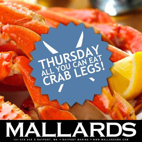 All you can Eat Crab Legs today! | Woodbury, MN Patch