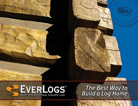 EverLog Concrete Log Siding & Homes - ConcreteHomes.com