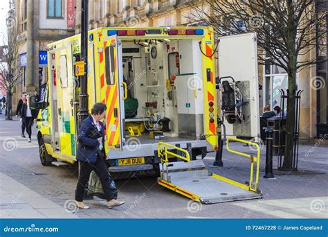 Ambulance interior editorial stock photo. Image of doctor - 72467228