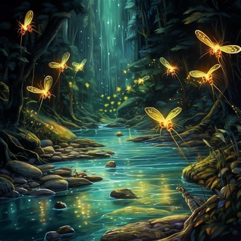 Luminescent Fireflies Species in Odyssey Earth | World Anvil