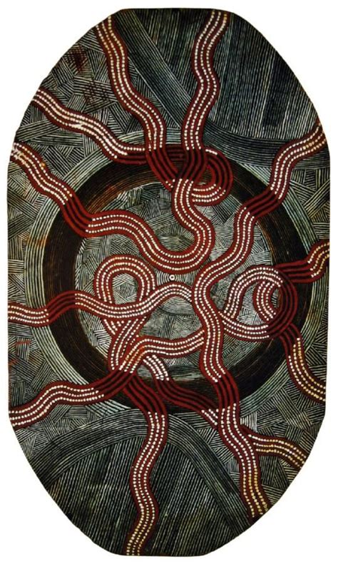 Clifford Possum Tjapaltjarri 26 Clifford Possum Tjapaltjarri, Aboriginal Dot Art, Aboriginal ...