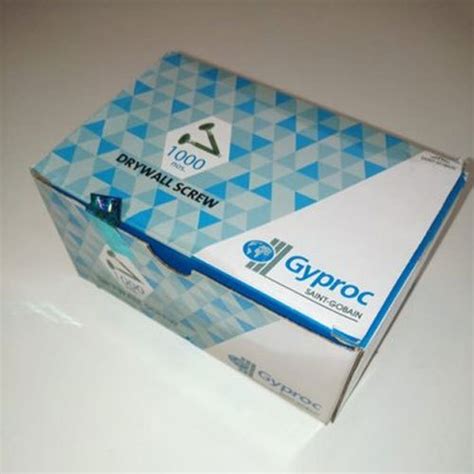 Gyproc Saint Gobain Drywall Screw at Rs 325/box of 1000 pieces | Black ...