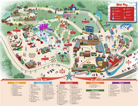 Santa's Wonderland - College Station, TX | Park Map