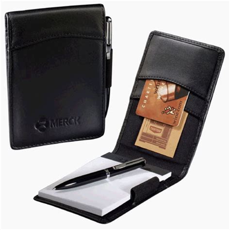 Personalized Notepad, Personalized Notepads, Black Leather Notepads