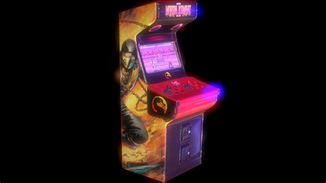 Mortal Kombat / Arcade machine 3D Model :: Behance