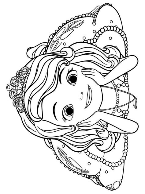 Sofia the First coloring pages