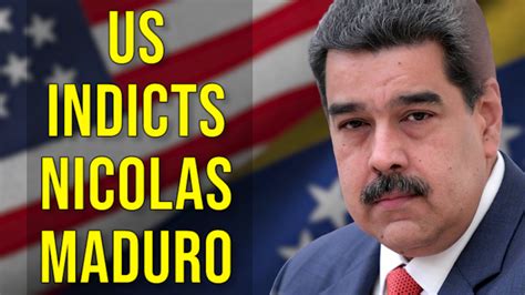 US indicts Nicolas Maduro for 'narcoterrorism' : Peoples Dispatch