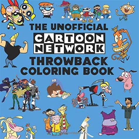 The Unofficial Cartoon Network Throwback Coloring Book Paperback ...