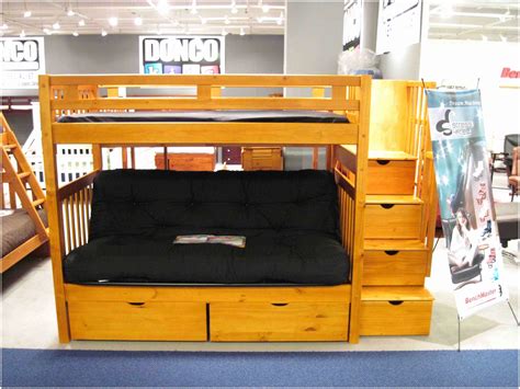 Futon Bunk Bed With Desk - Foter