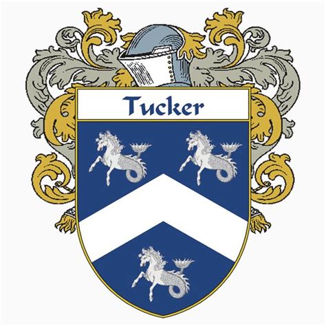 "Tucker Coat of Arms / Tucker Family Crest" T-Shirts & Hoodies by ...