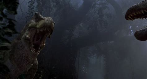 Spinosaurus vs. T. rex Scene | Jurassic Park wiki | FANDOM powered by Wikia