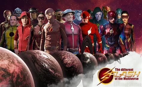 The Flashes of the Multiverse by EnKillePaNatet on DeviantArt