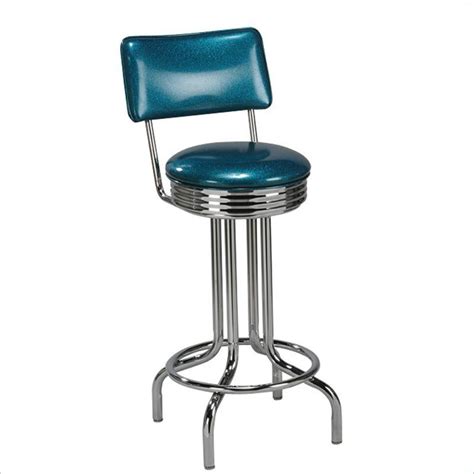 Chrome Swivel Retro Bar Stool - 2131-30 - Regal Seating | Retro bar ...