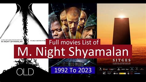 M. Night Shyamalan Full Movies List | All Movies of M. Night Shyamalan - YouTube