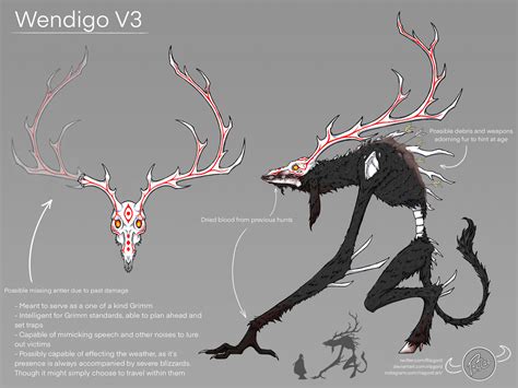 RWBY Grimm Concept: Wendigo V3 by risgord on DeviantArt