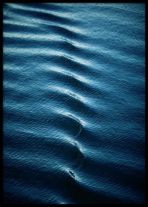 Rippled Water Poster