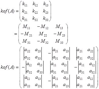 Rumus Determinan Matriks Dan Invers Matriks - Metode Kofaktor - Tak Ada ...