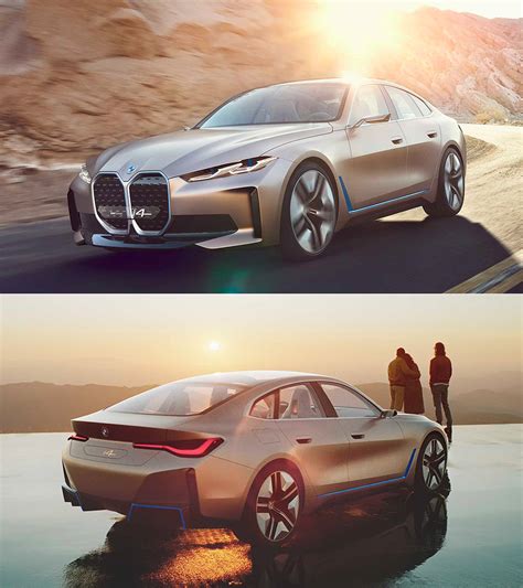 Electrified BMW Concept i4 Debuts, Has 530HP and 270-Mile Range - TechEBlog