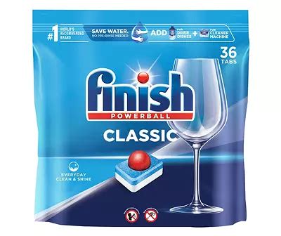 Finish Finish Classic- 36ct - Dishwasher Detergent - Powerball - Dishwashing Tablets - Dish Tabs ...