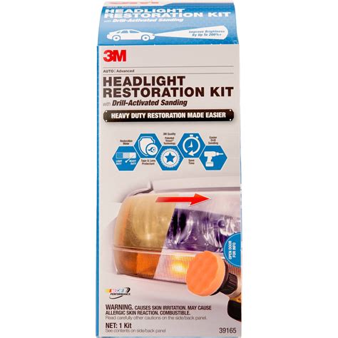 3M Headlight Restoration Kit, Heavy Duty Drill - Walmart.com