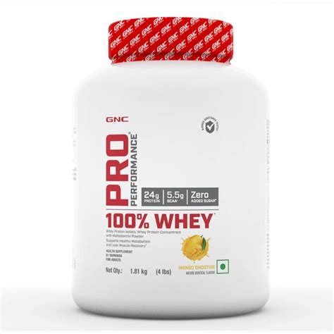 GNC Pro Performance 100% Whey Protein Powder | NUTRABAY™