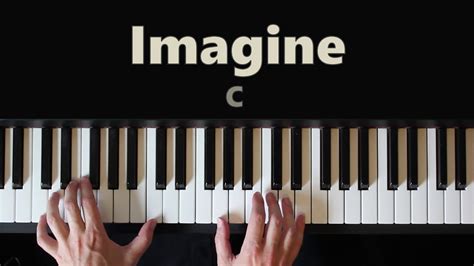 How To Play Imagine On Piano By John Lennon - Easy Tutorial