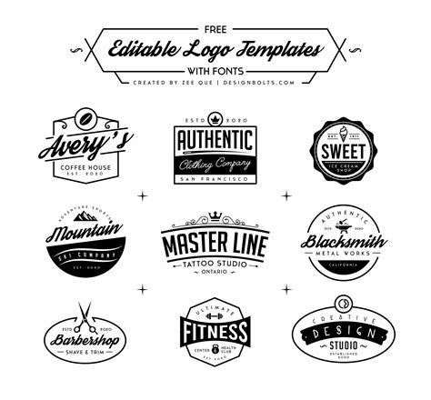 Editable Typography Templates, Then Look Through Free And.