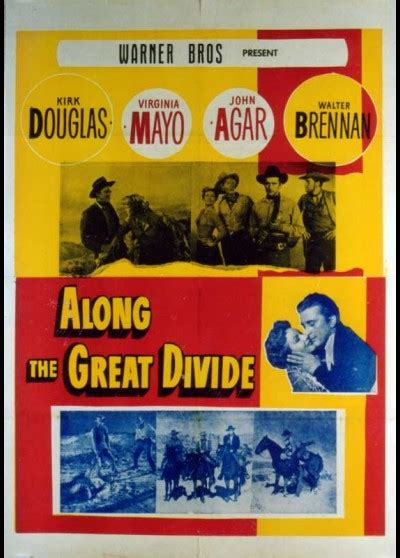 poster ALONG THE GREAT DIVIDE Raoul Walsh - CINESUD movie posters