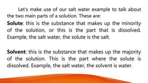 Physical Properties of solution