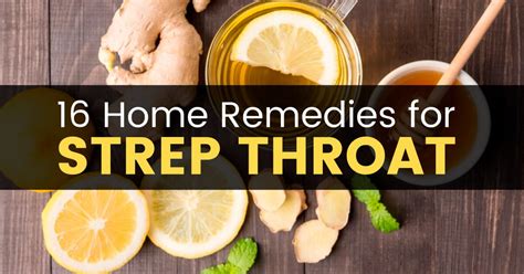 16 Natural Strep Throat Home Remedies for Strep Throat Treatment - Dr. Axe