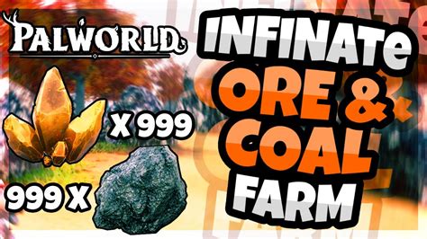 HOW TO MAKE AN INFINITE ORE AND COAL FARM IN PALWORLD | Palworld Ore ...